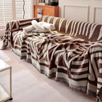 Geometric Boho Chenille Sofa Cover