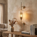 Glass Pipe or Ball Wall Lamp