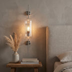 Glass Pipe or Ball Wall Lamp