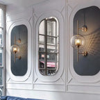 Glass Pipe or Ball Wall Lamp
