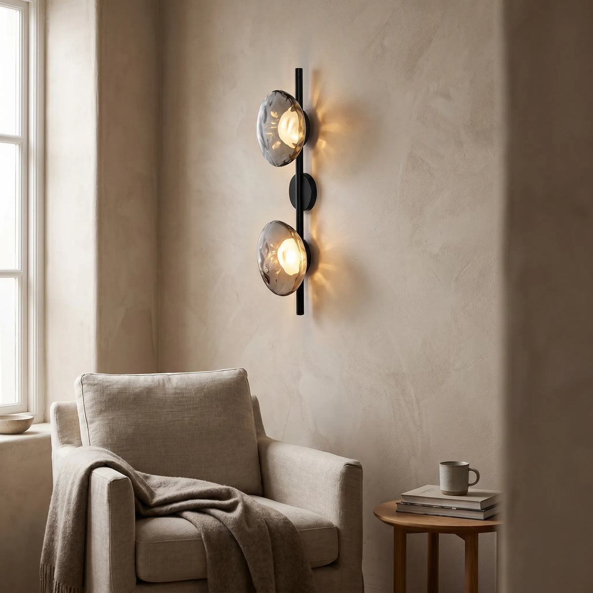 Glass Up Down LED Wall Lamp