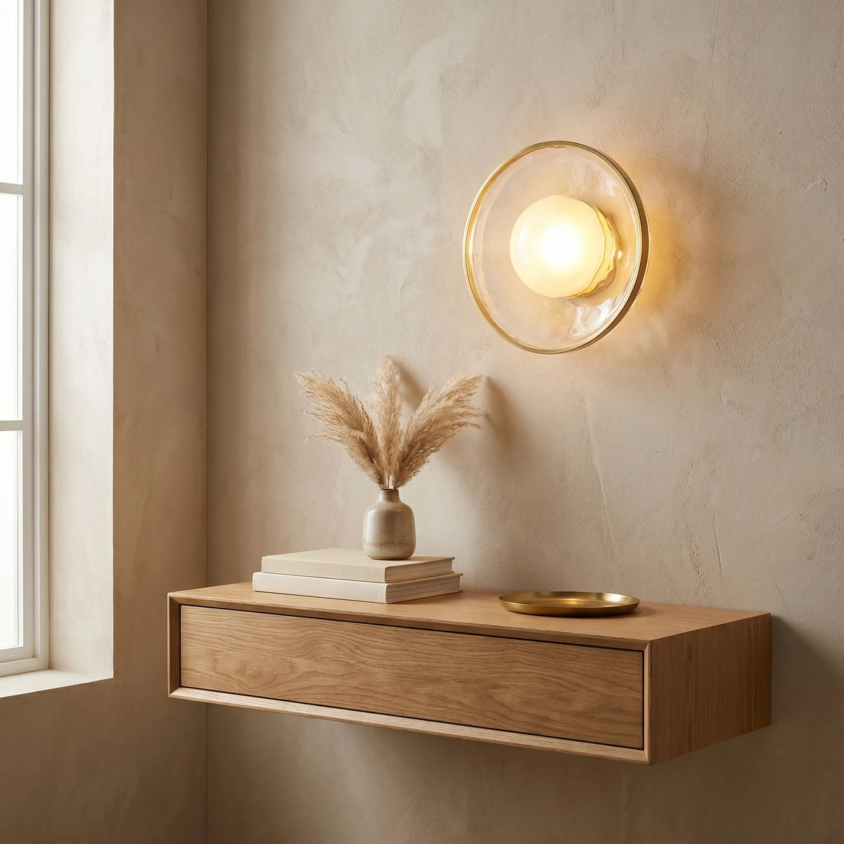 Glass Up Down LED Wall Lamp