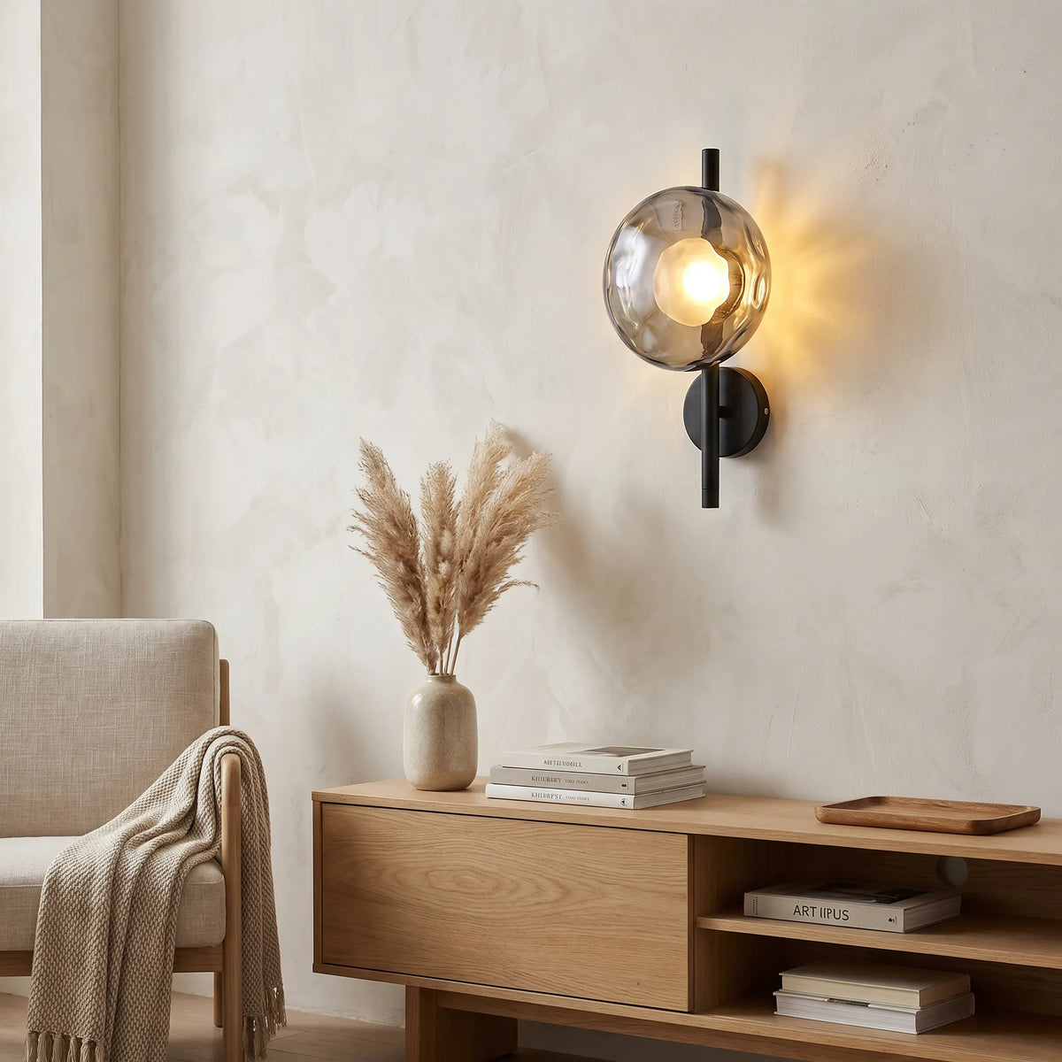 Glass Up Down LED Wall Lamp