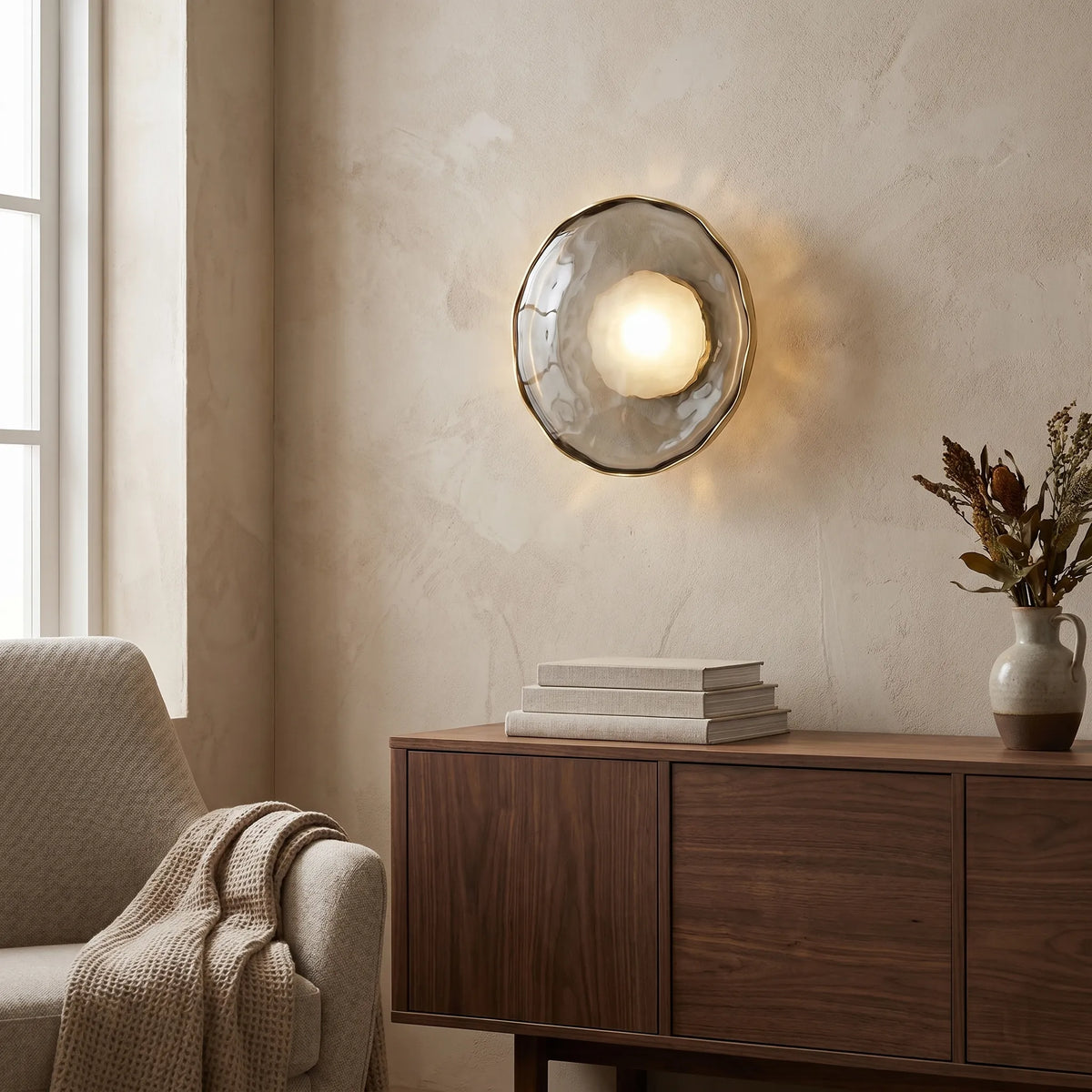 Glass Up Down LED Wall Lamp