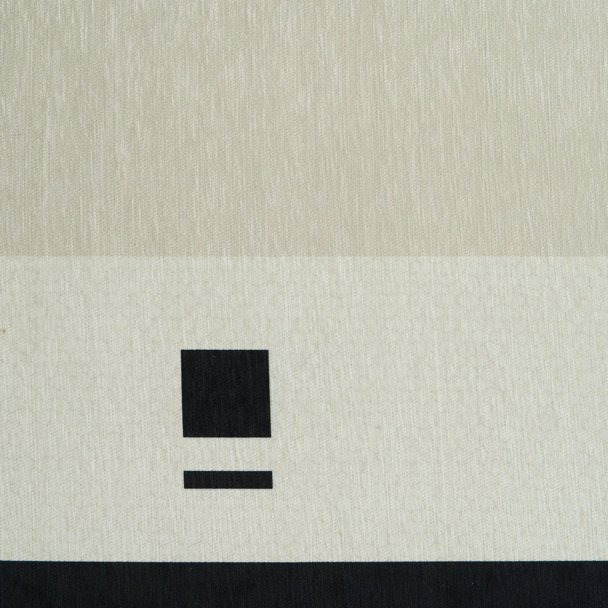 Glyph Border Washable Rug with Pad