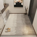 Grey Ombre Short Pile Rug