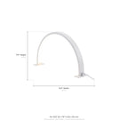 Half Moon LED Desk Lamp