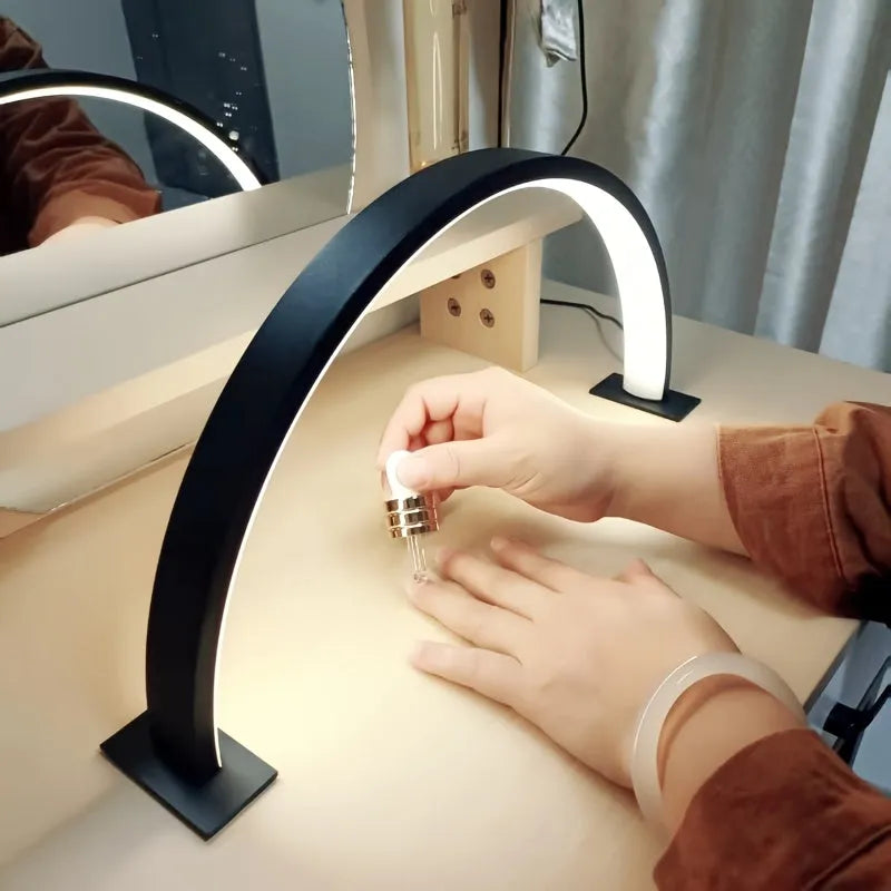 Half Moon LED Desk Lamp