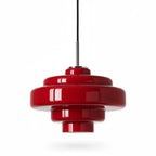 Hand-Blown Coloured Glass Pendant