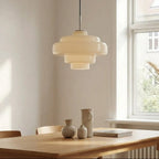 Hand-Blown Coloured Glass Pendant
