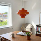 Hand-Blown Coloured Glass Pendant