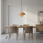 Hand-Blown Coloured Glass Pendant