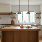 Hand-Painted Ceramic Pendant Light