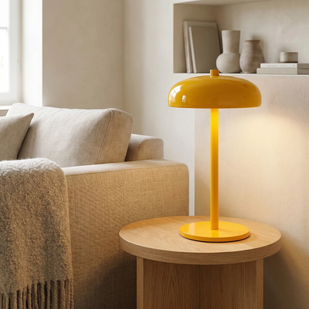 Handcrafted Iron Touch Lamp