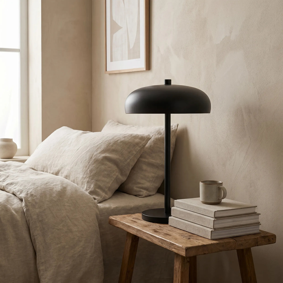 Handcrafted Iron Touch Lamp