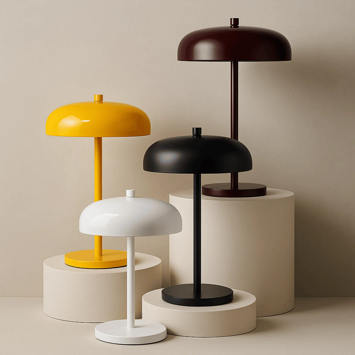 Handcrafted Iron Touch Lamp