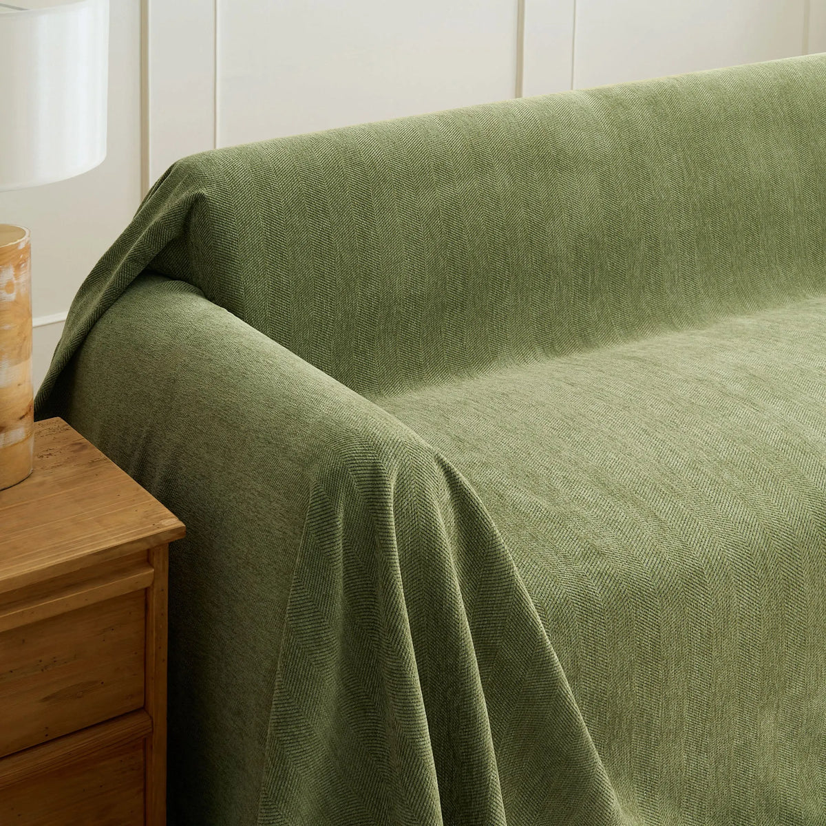 Herringbone Chenille Sofa Cover