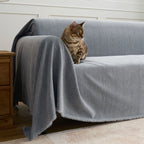 Herringbone Chenille Sofa Cover