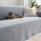 Herringbone Chenille Sofa Cover