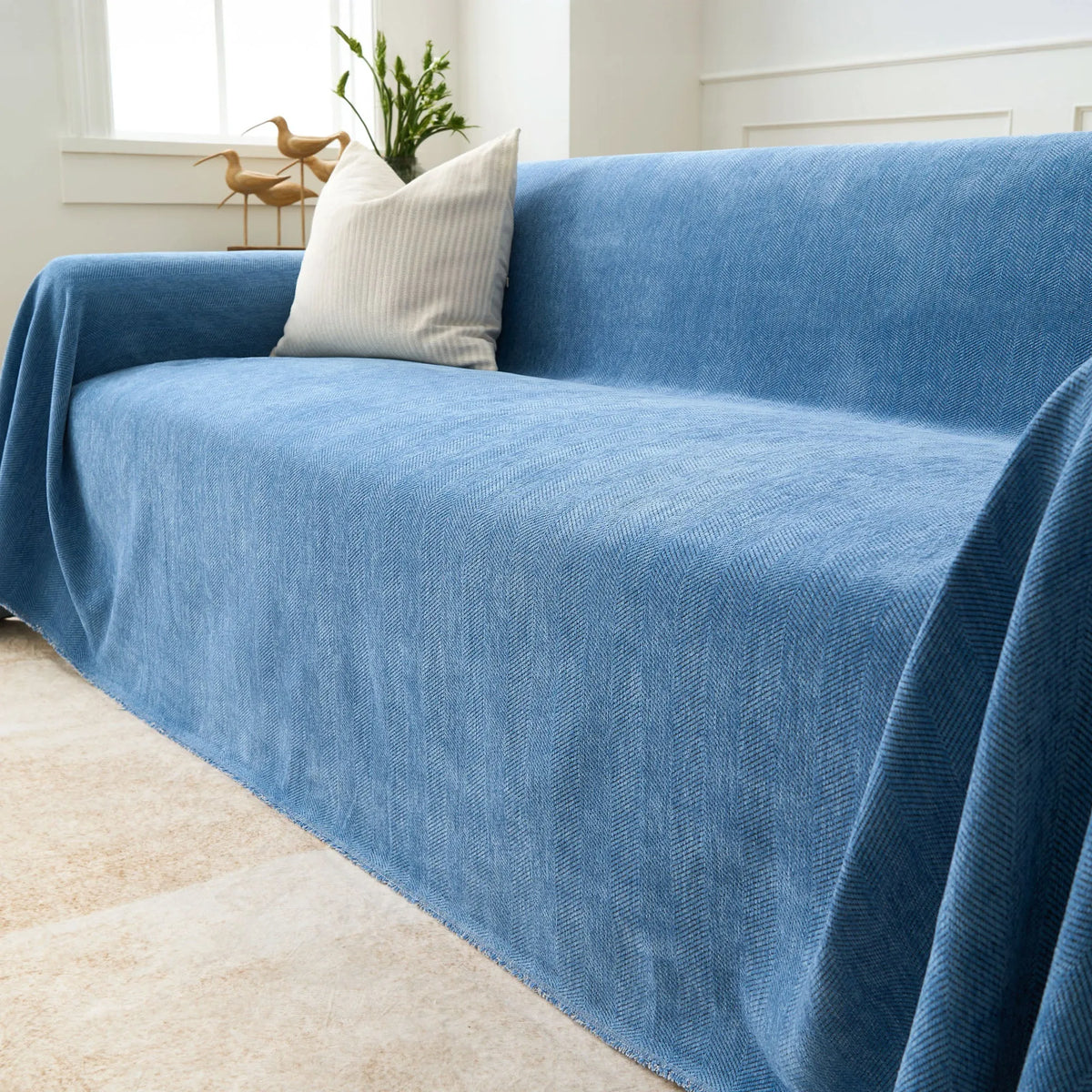 Herringbone Chenille Sofa Cover