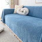 Herringbone Tassel Edge Sofa Cover