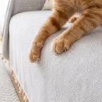 Herringbone Tassel Edge Sofa Cover