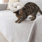 Herringbone Tassel Edge Sofa Cover