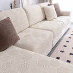 Honeycomb Jacquard Modular Sofa Cover
