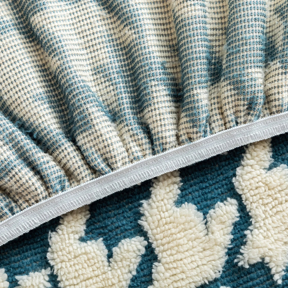 Houndstooth Fleece Modular Sofa Cover