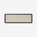 Ivory Chevron Runner Rug