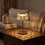 Jellyfish Ribbed Touch Lamp