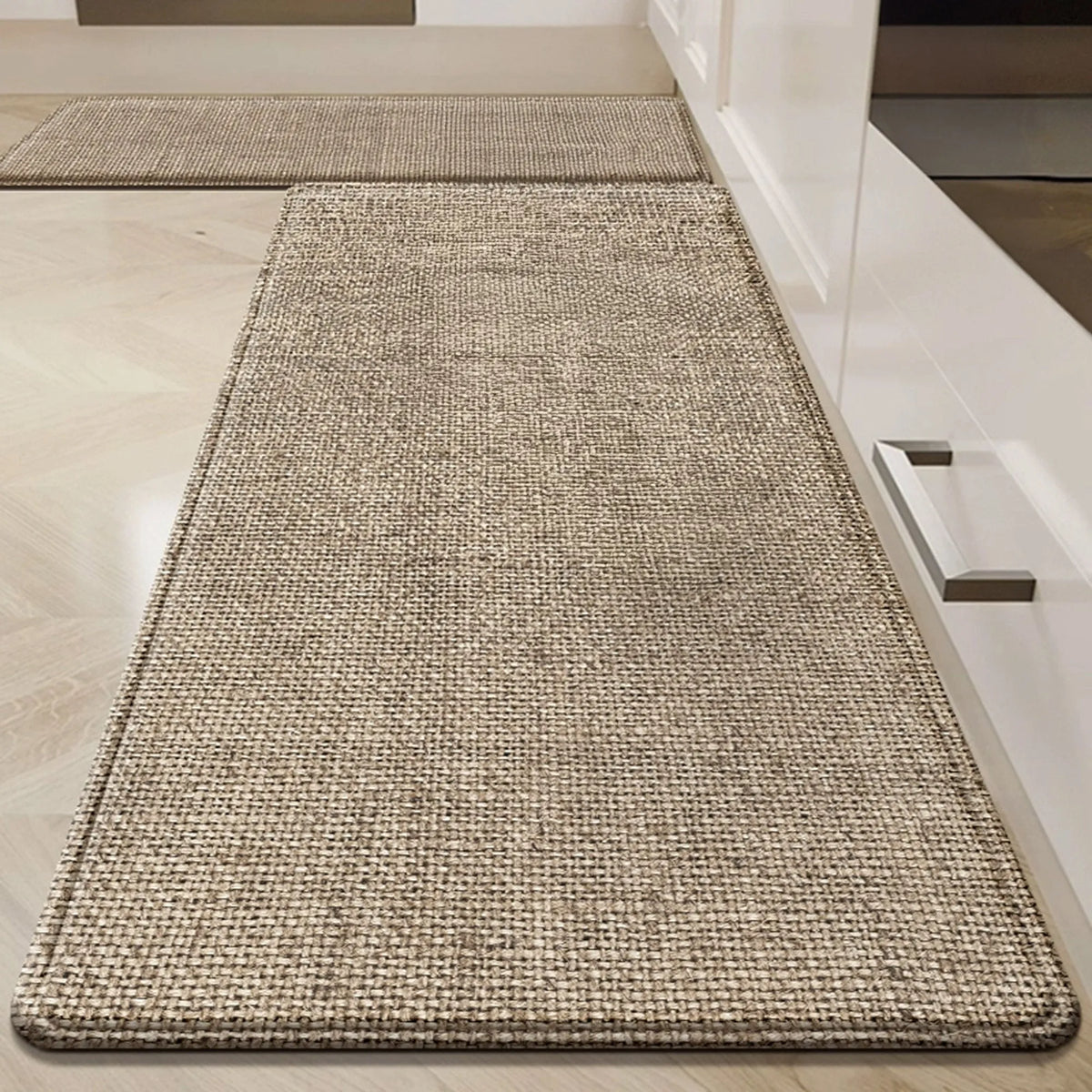 Jute Look Hallway Runner Rug