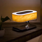 Lamp with Wireless Charger and Speaker