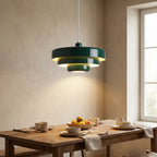 Layered Metal Pendant Light