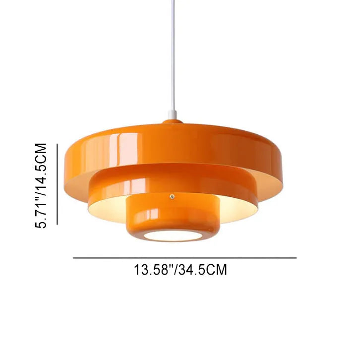 Layered Metal Pendant Light