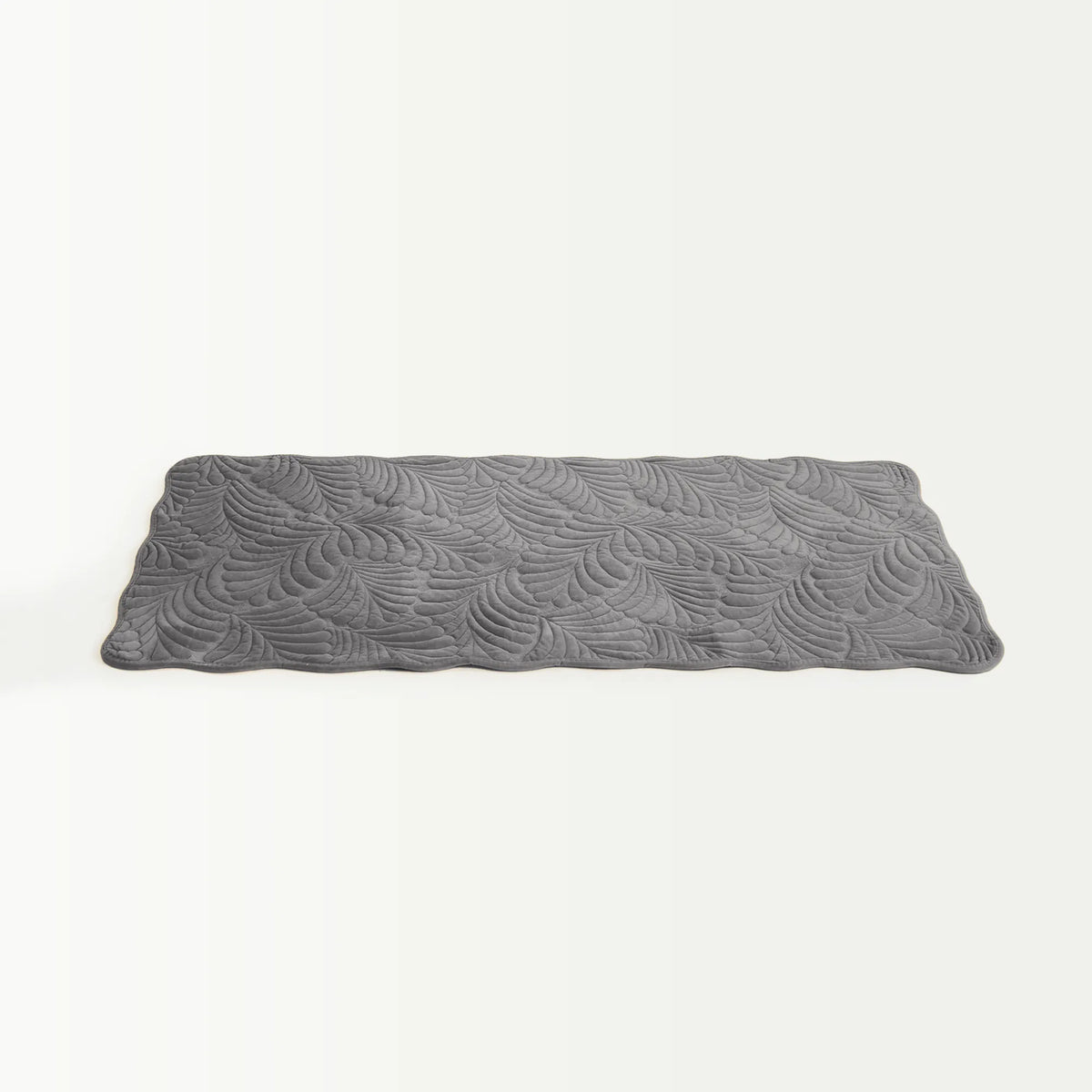 Leaf Embroidered Non-Slip Sofa Cover