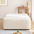 Leaf Jacquard Stretch Sofa Slipcover