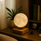 Levitating Moon Saturn Lamp
