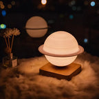 Levitating Moon Saturn Lamp