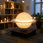 Levitating Moon Saturn Lamp