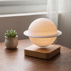 Levitating Moon Saturn Lamp