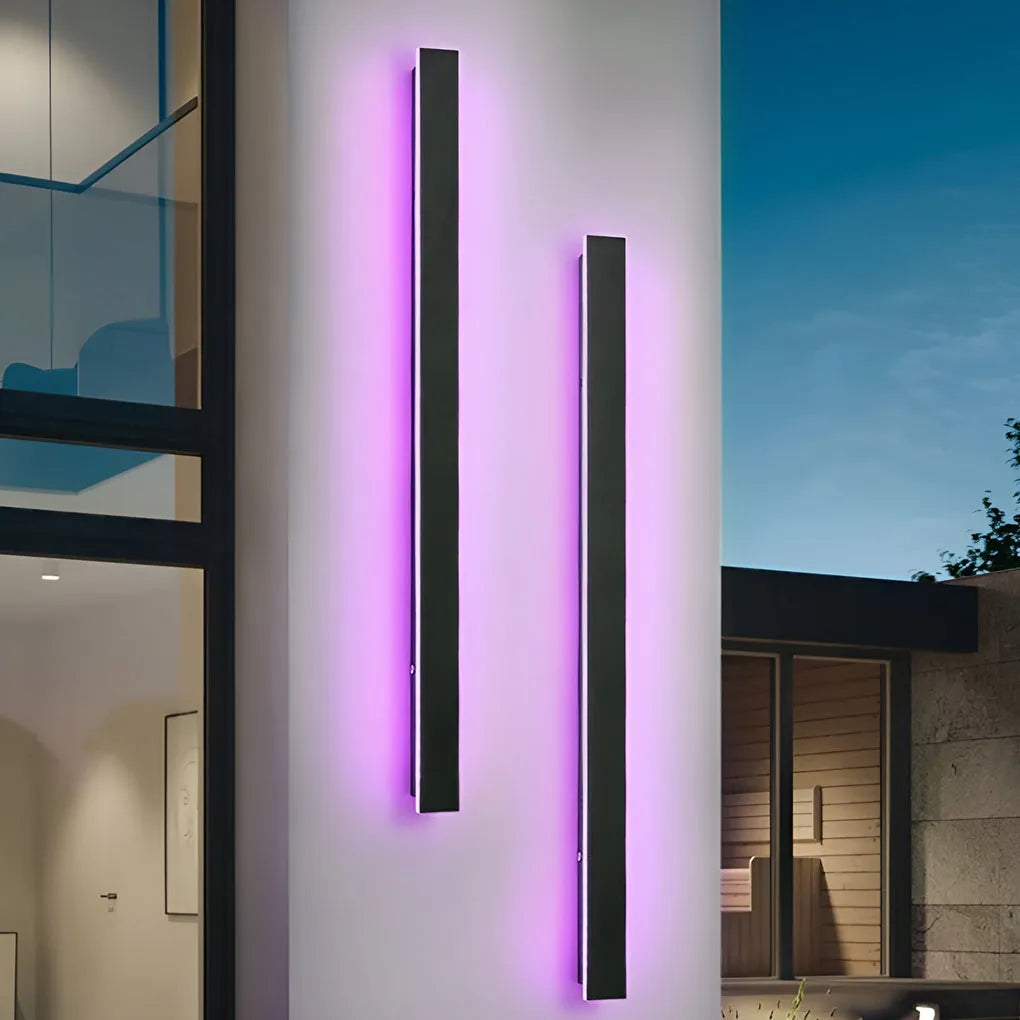 Linear Outdoor LED Wall Light
