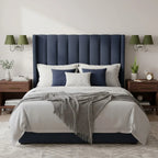 Linen Drum Brass Wall Light