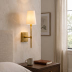 Linen Drum Multi Light Wall Lamp