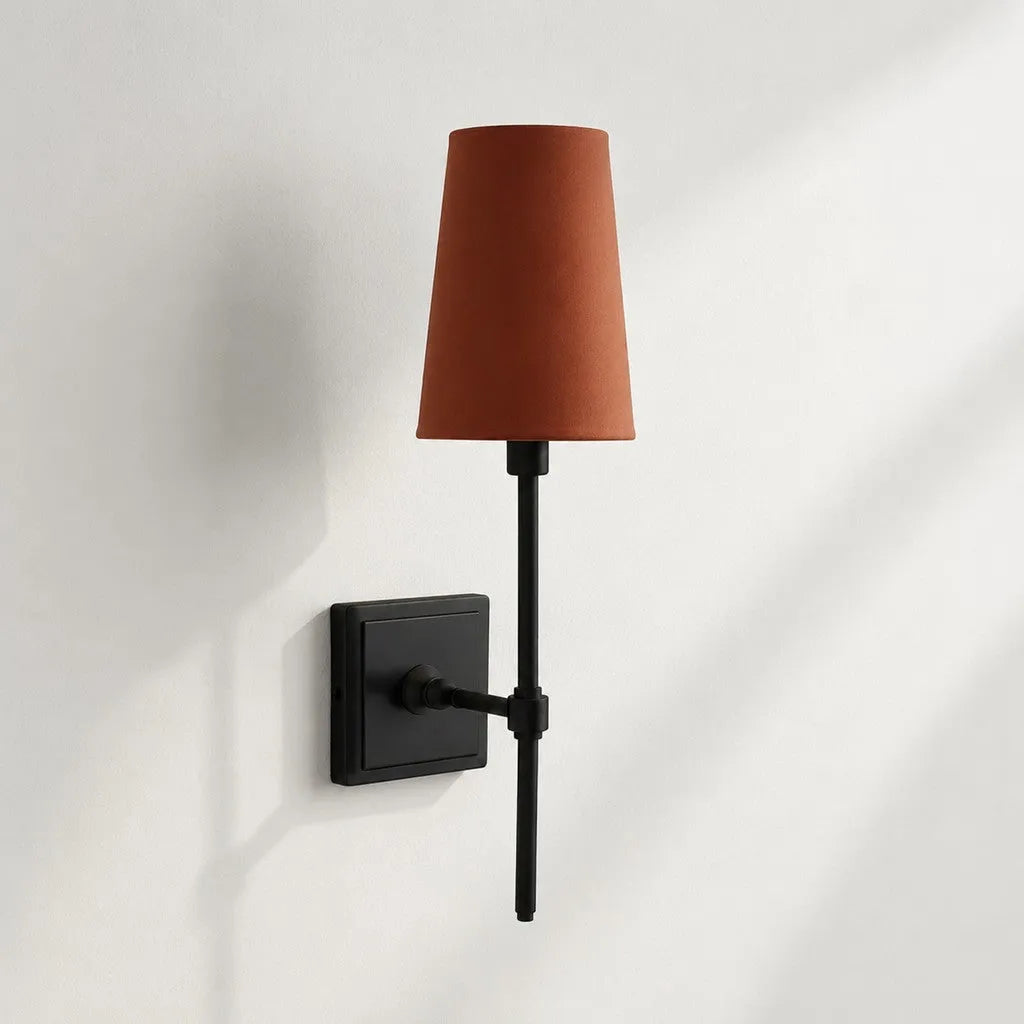 Linen Drum Multi Light Wall Lamp