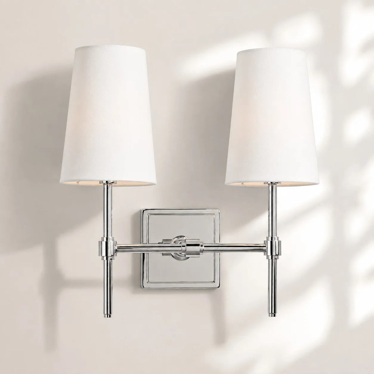 Linen Drum Multi Light Wall Lamp