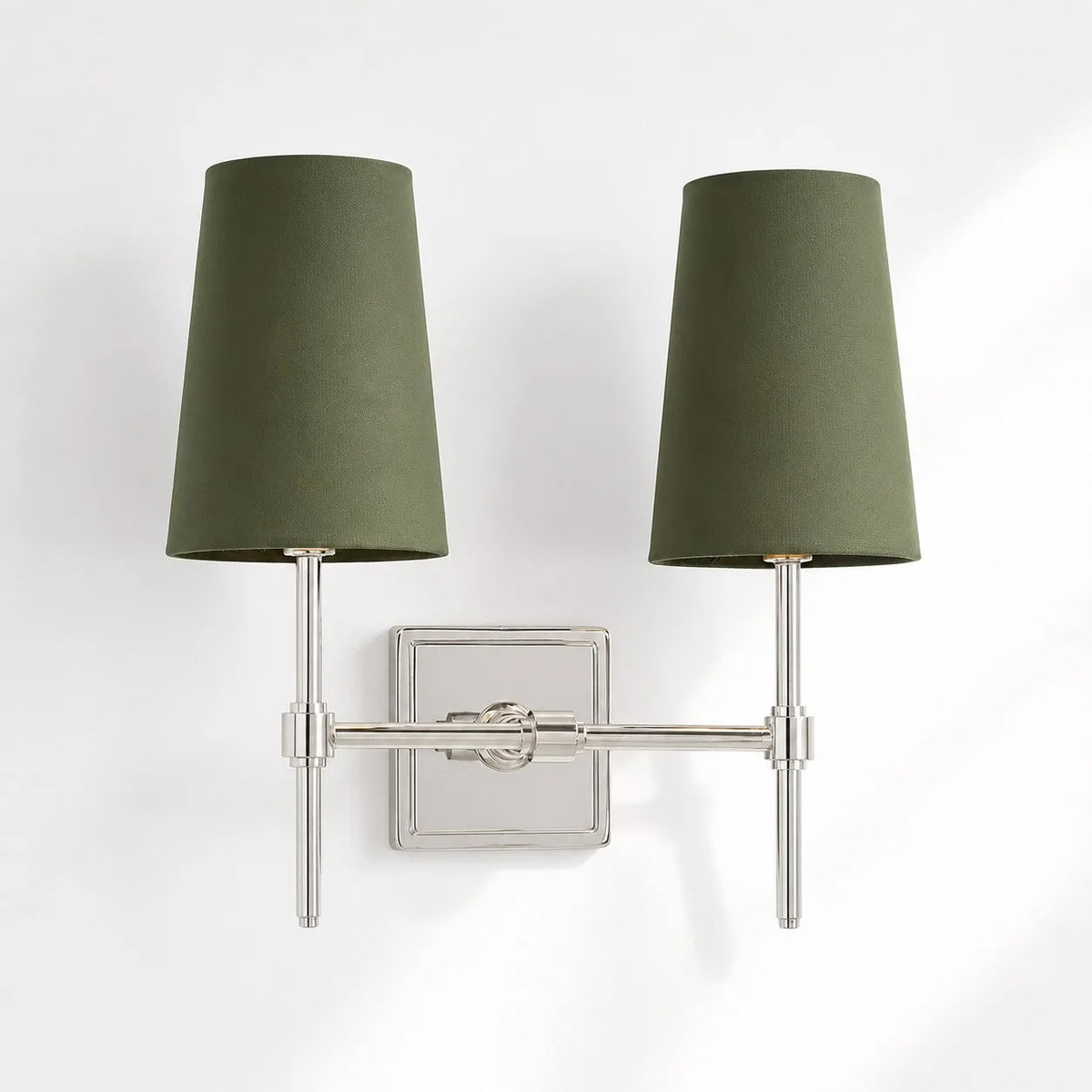 Linen Drum Multi Light Wall Lamp
