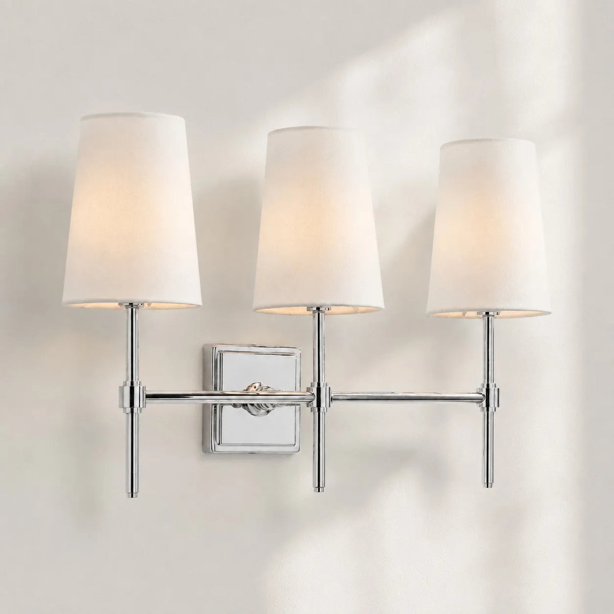 Linen Drum Multi Light Wall Lamp