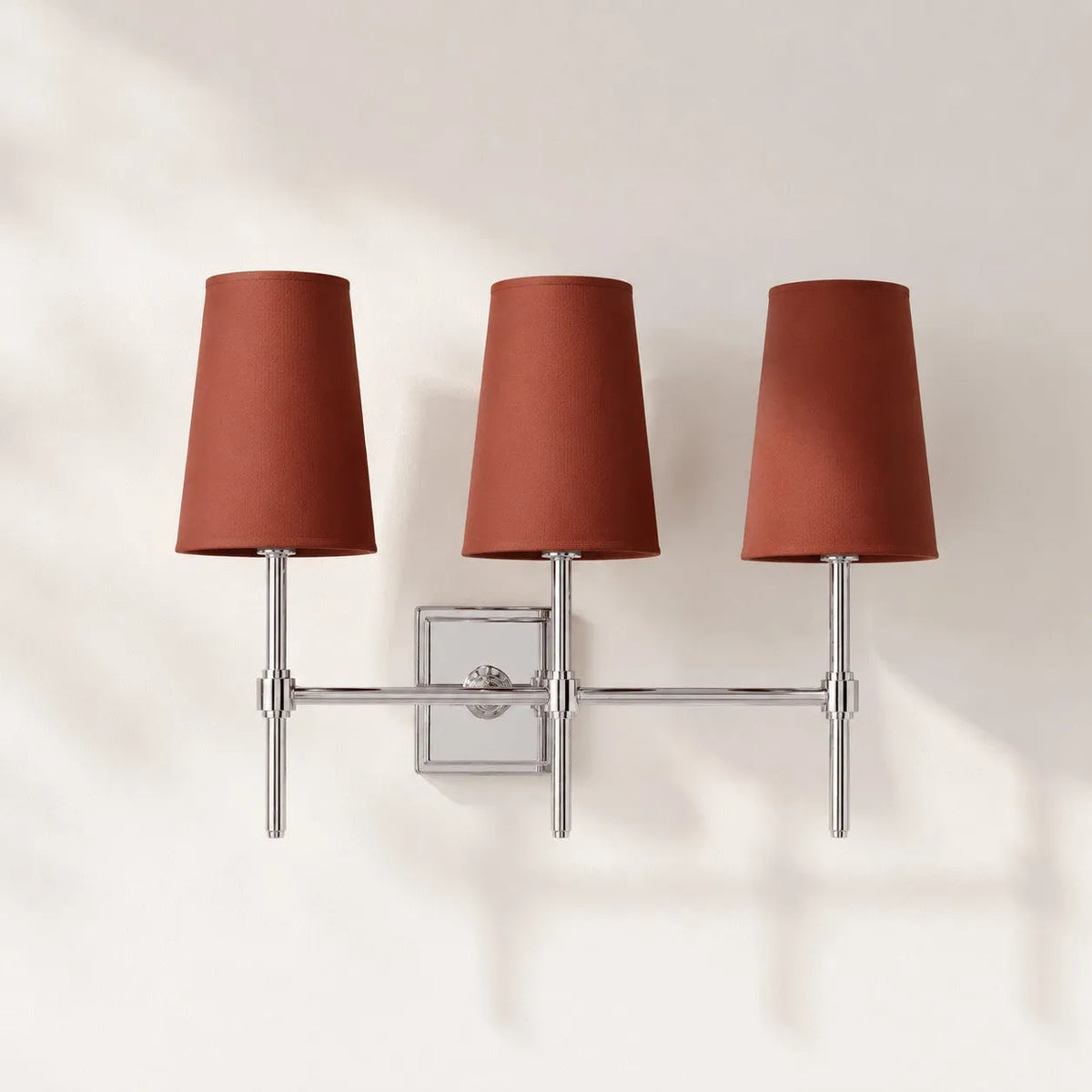 Linen Drum Multi Light Wall Lamp