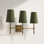 Linen Drum Multi Light Wall Lamp